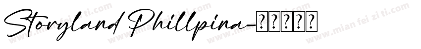 Storyland Phillpina字体转换